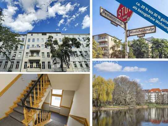 PROVISIONSFREI - Vermietete 3-Zimmer-Dachgeschosswohnung inkl. Terrasse in der City West.