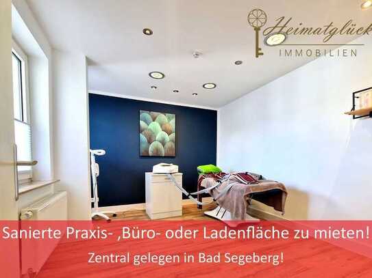 Einzigartige Gewerbefläche + opt. 
2-Zimmer Wohnung 

- in Bad Segeberg zu vermieten! -