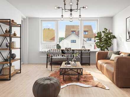 Vermietete Wohnung in gepflegtem Mehrfamilienhaus mit Garage.