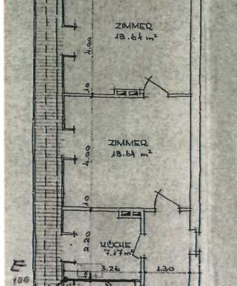 Schöne 2 Zimmer, KDB-Wohnung in Krefeld