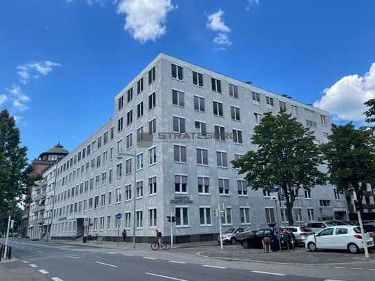 Repräsentatives Büro- und Ärztehaus am Mannheimer Wasserturm - umgeben vom Rosengarten und Arkadenba