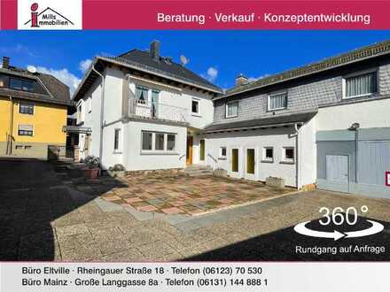 Gewerbe + großes freistehendes 2 Familienhaus, ideal zur Leben und Arbeiten