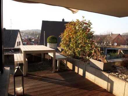 von privat: TERRASSENWOHNUNG in Mühltal
