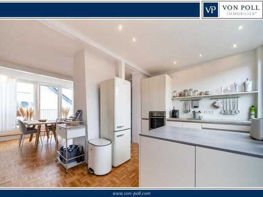 Bielefeld-Dornberg: Hochwertiges & ruhiges Wohnen | 3x Balkon | Kamin | ca. 91 m² Wfl. | DG