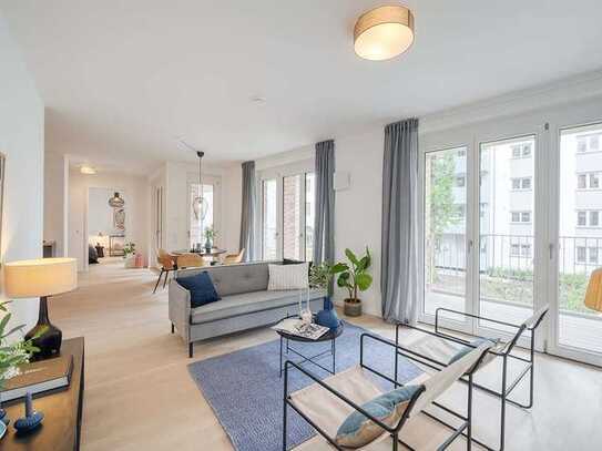 Designerwohnung mit spektakulärem Balkon in Südausrichtung