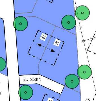 Neubaugrundstück Doppelhaushälfte Baugebiet Nördlich des Amperberg NR 41