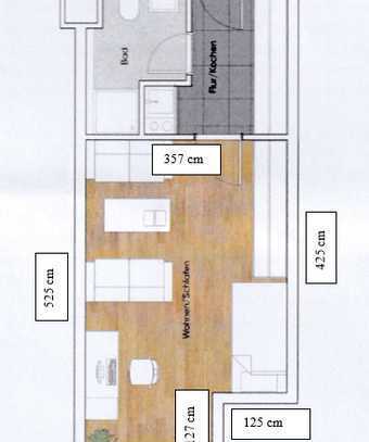Erstbezug nach Sanierung mit EBK: Schöne 1-Raum-Wohnung in Magdeburg