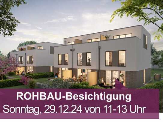 Reihenmittelhaus mit viel Platz, voll unterkellert & schlüsselfertig!