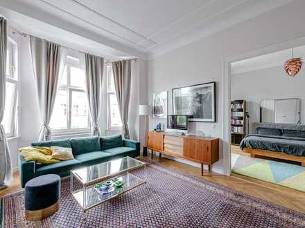 Magnificent Altbau apartment offering an ideal combination of tradition & modernity.