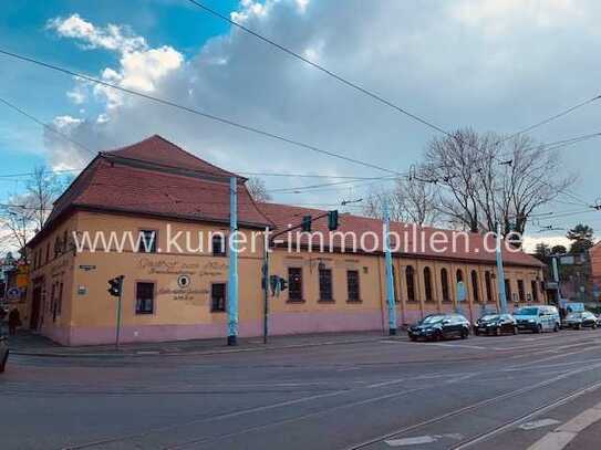 Entwicklungsliegenschaft mit 2058 m² Grundstück in Bestlage von Halle gegenüber Burg Giebichenstein