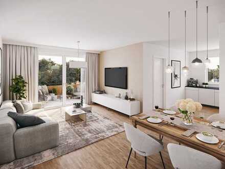 Newly built penthouse wonder-space with unobstructed distant view into the green with elevator