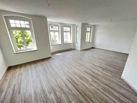 Zwei Bäder, Balkon und dazu noch einen Blick ins Grüne – alles dabei!
