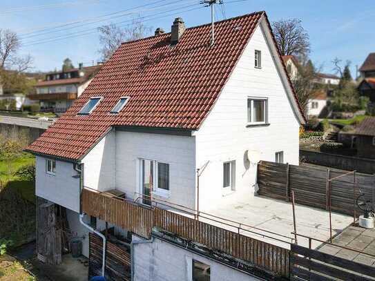 Einfamilienhaus mit Dachterrasse und Garten, zum Verwirklichen Ihrer Wohnträume