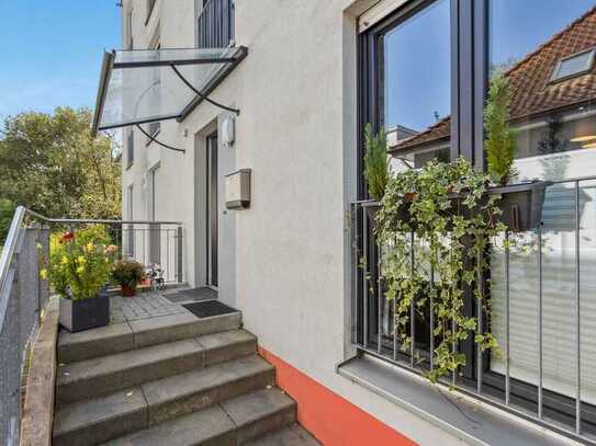 Moderne familiengerechte Maisonettewohnung mit viel Privatsphäre in Hamburg - Meiendorf