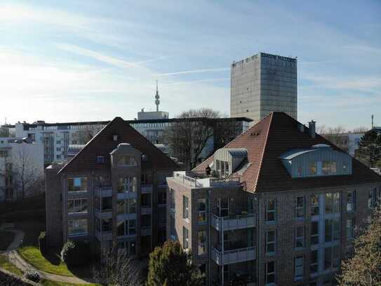Moderne 2-Zimmer-Wohnung mit Terrasse, Tiefgarage & Aufzug in Dortmund Innenstad-Mitte (Kronenburg)