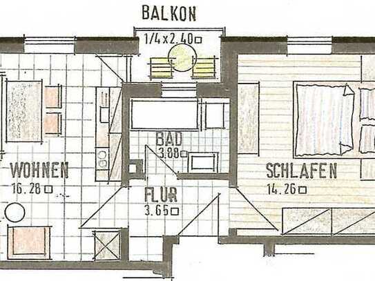 1,5-Zimmerwohnung in Vaterstetten