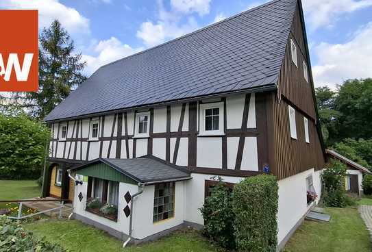 Ein Grundstück zum Träumen- modernisiertes Umgebindehaus im Kurort Jonsdorf