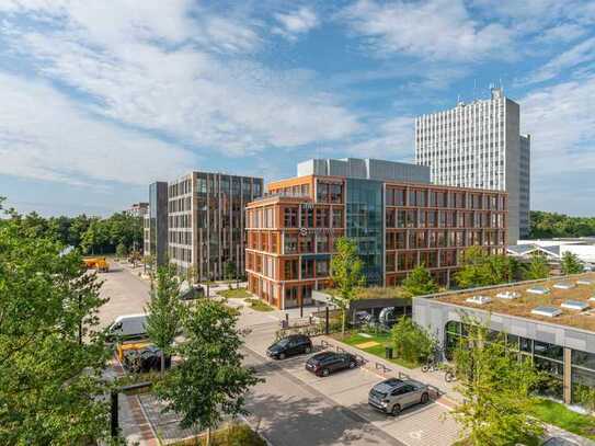 Neubau Büroflächen mit Blick ins Grüne