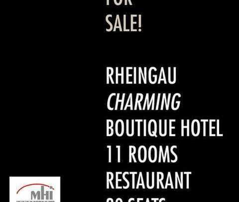 MHI - In bester Rheingaulage! Charming Boutique Hotel - 11 Rooms - Restaurant - 30 Seats