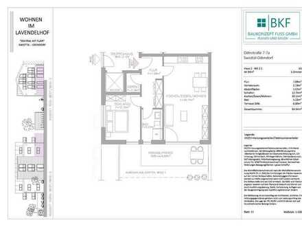 Wohnen im Lavendelhof, charmante 3-Zimmer-Wohnung mit Terrasse