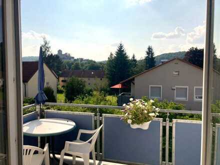 Schöne, helle 2-Zimmer-Wohnung mit Balkon in Pappenheim