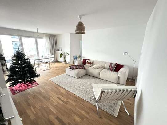 Neubau KL-City Hochwertige 3-Zimmer-Wohnung mit Balkon und EBK