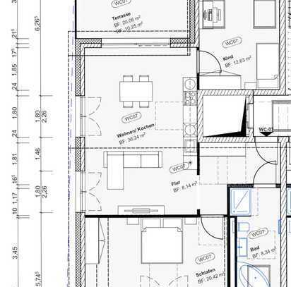 3-Zimmer-Wohntraum mit zwei Balkonen