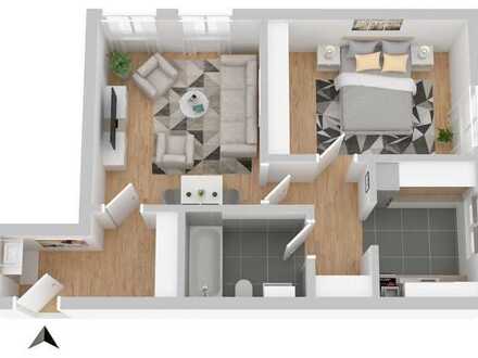 2-Zimmer Wohnung im Zentrum von Mering