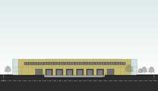 PROJEKTIERTE RAMPENHALLE (ca. 4.090 m²) PROVISIONSFREI ZU VERMIETEN -BÜRO AUF ANFRAGE ab 200 m²