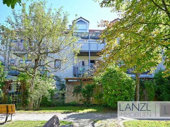 Zum Wohlfühlen - außergewöhnliche Maisonette-Whg. mit großem Balkon