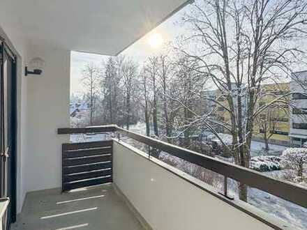 Stilvolle, gepflegte 3-Raum-Wohnung mit Balkon und EBK in Geretsried
