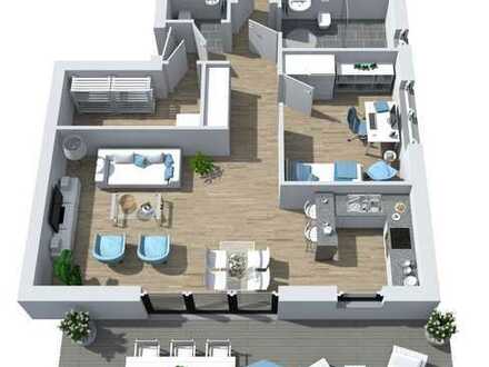 Penthouse mit Hochterrasse 25 m²