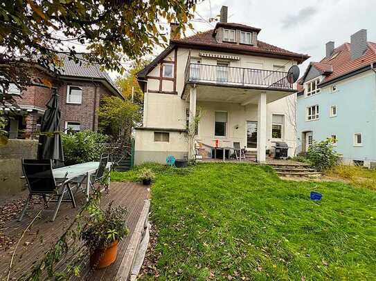 Sanierungsbedürftige Unternehmervilla mit Garten in bester Innenstadtlage von Gütersloh