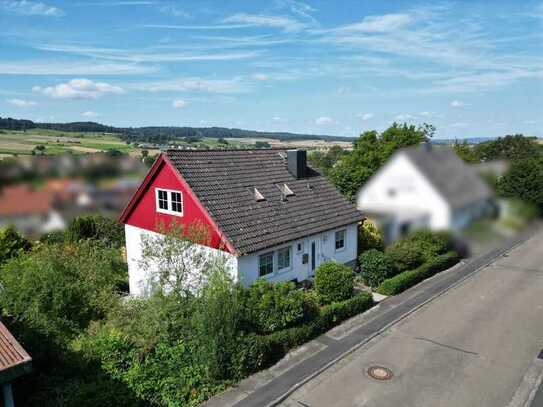 Fertighaus mit Ausbaupotenzial und unverbaubarem Blick in Homberg Ohm