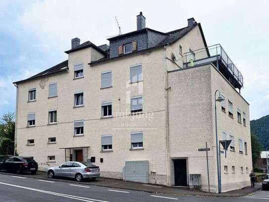 Dachgeschosswohnung mit Dachterrasse mitten in Traben