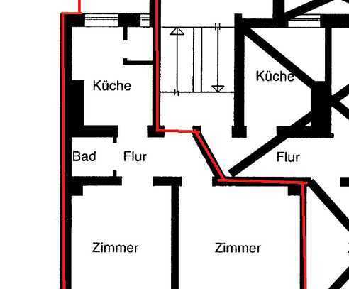 Helle 2-Zimmer-Wohnung mit Balkon zu vermieten