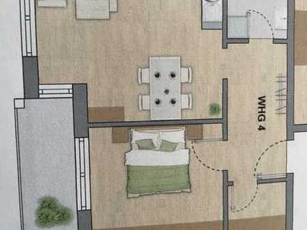Stilvolle 2-Zimmer-Wohnung mit Balkon in Adelshofen