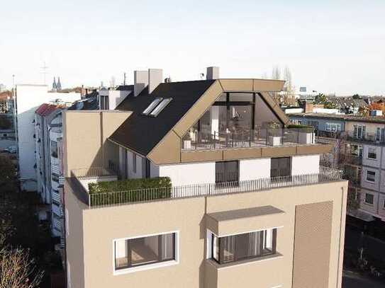 KÖLN - LINDENTHAL , moderne Drei-Zimmer-Wohnung mit großer Terrasse