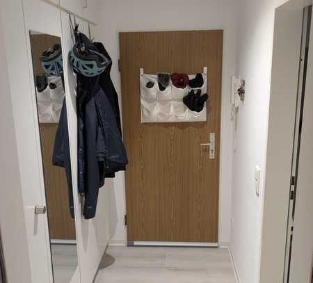 Stilvolle, geräumige und sanierte 1-Zimmer-Wohnung mit Balkon und EBK in Münster