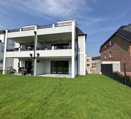 Alpen EG-Wohnung mit Terrasse und Garten