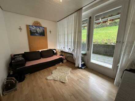 RESERVIERT - Naturnahe 1 - Zimmer Wohnung mit Terrasse und Garage in Bad Liebenzell