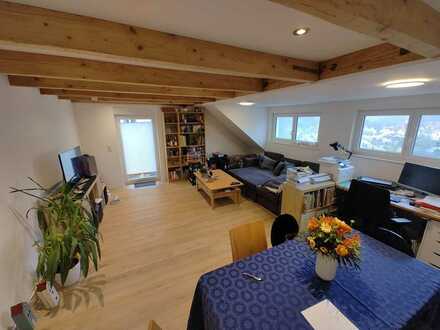 Schöne 3-Zimmer-DG-Wohnung mit EBK und Dachterrasse in Vaihingen/Enz-Aurich