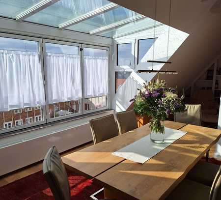 Exklusive Penthouse-Wohnung im Gründungsviertel