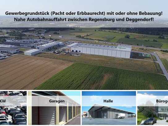 Gewerbegrundstück mit ca. 28.586 m² (teilbar ab ca. 5.000 m²) nahe Autobahnauffahrt!