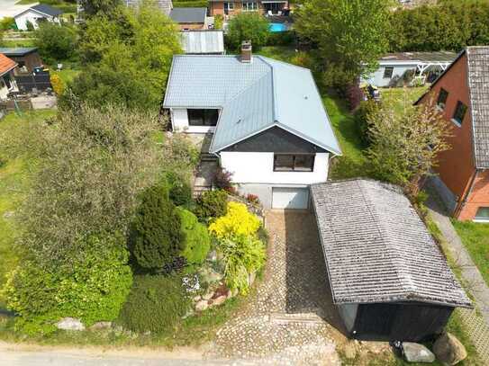 Vollunterkellerter Bungalow mit neuer Heizung