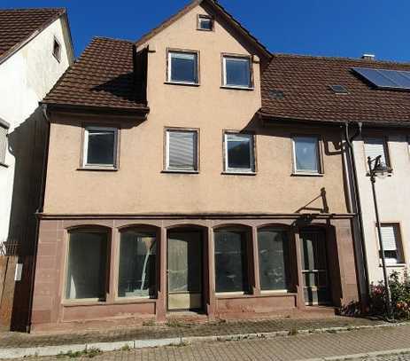 REDUZIERT! - Wohnhaus mit ehemaligem Ladengeschäft in Laudenbach!