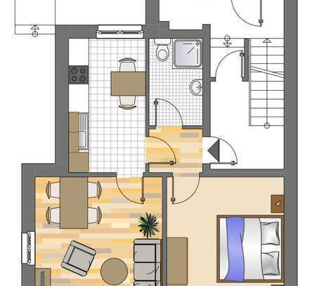 2-Zimmer-Wohnung in Nachrodt-Wiblingwerde zum sofort anmieten!