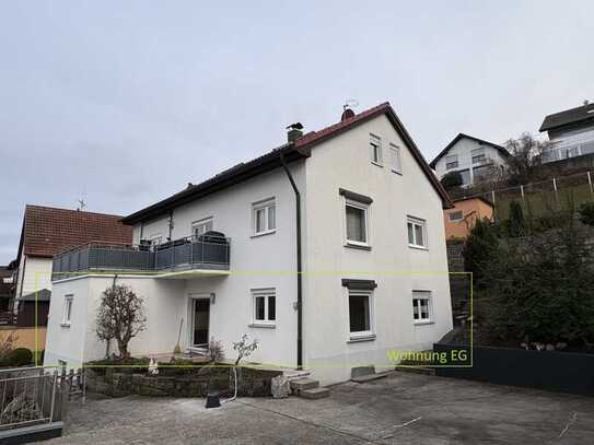 4-Raum - Wohnung 90 m2 in 3- Parteienhaus im EG