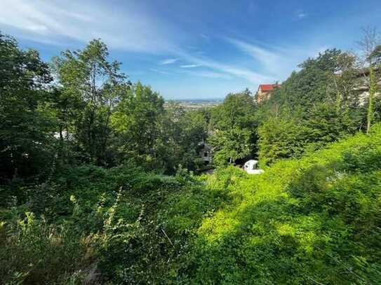 Baugenehmigung vorhanden ! Traumhaftes Grundstück in schöner Lage mit Fernblick im Bieterverfahren