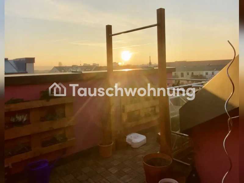 Tauschwohnung: Maisonette mit Dachterrasse Wohnung